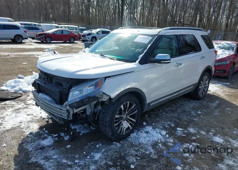 2017 Ford Explorer Platinum from USA, damaged, VIN 1FM5K8HT8HGA20802